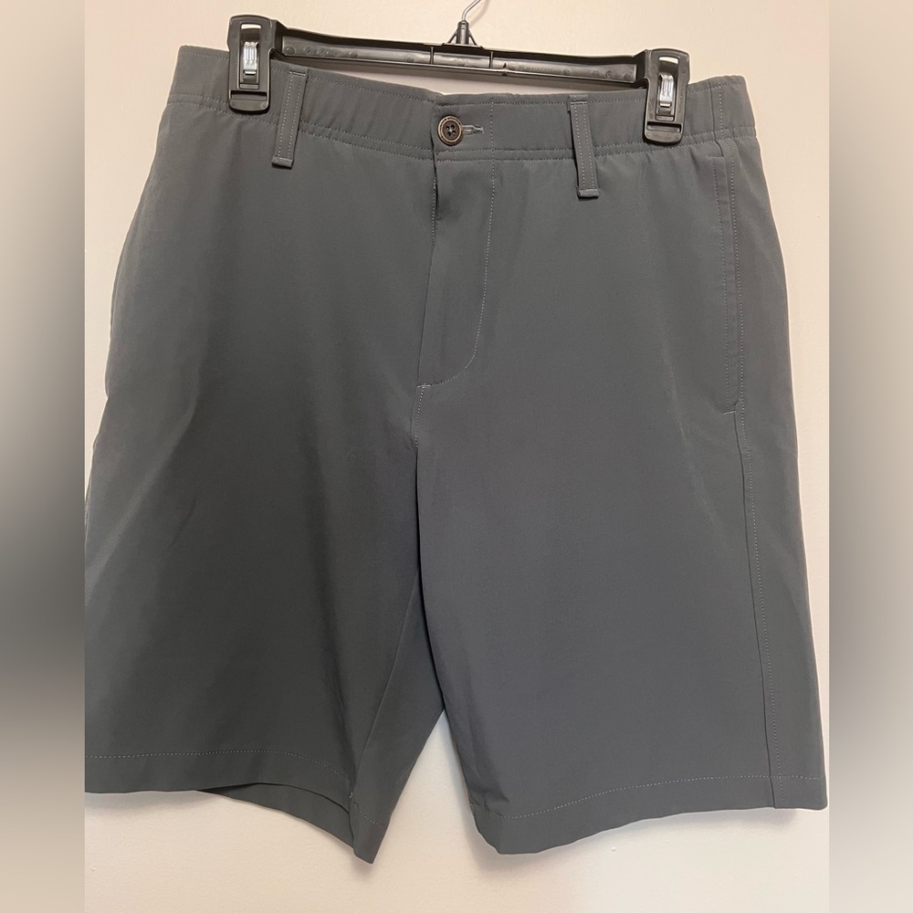 Under Armour Charcoal and Light Gray Shorts